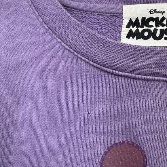 Disneyland Mickey Mouse Genuine Mousewear Purple Tie-Dye Sweatshirt plus size 1X - Picture 13 of 13